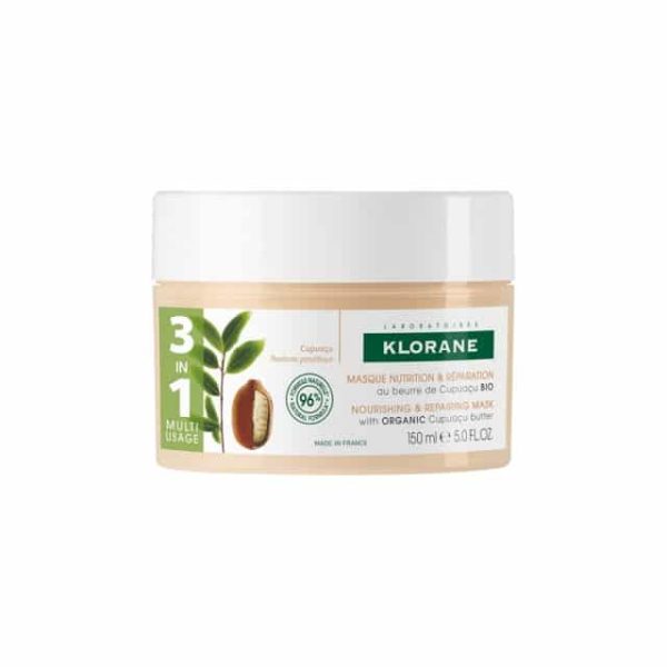 Klorane Cupuacu Masque Μάσκα Για Πολύ Ξηρά/Κατεστραμμένα Μαλλιά 150Ml