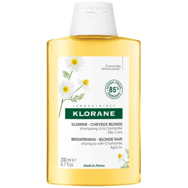 Klorane Camomille Brightening Blonde Hair Shampoo 200ml
