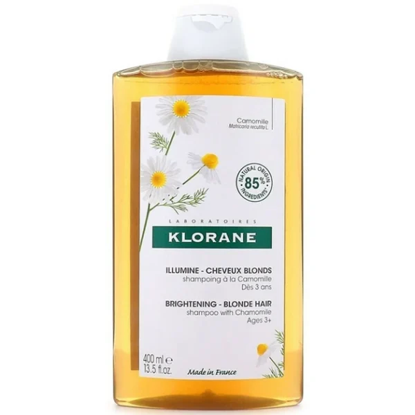 Klorane Camomille Brightening Blonde Hair Shampoo 400ml