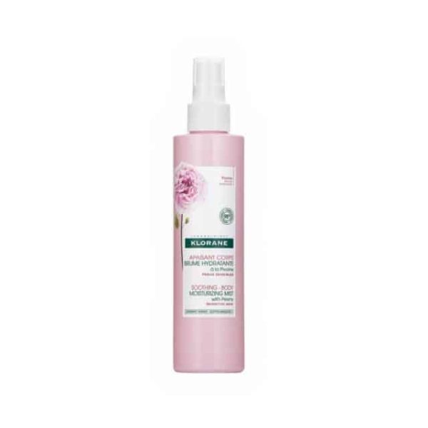Klorane Pivoine, Mist Ενυδάτωσης Σώματος Για Ευαίσθητο Δέρμα 200Ml