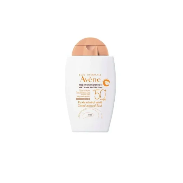 Avene Eau Thermale Mineral Tinted SPF50+ Sun Fluid Solaire 40ml