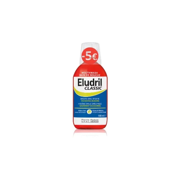 Elgydium Eludril Classic Mouthwash (500Ml) - Στοματικό Διάλυμα