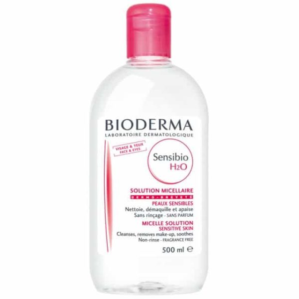Bioderma Sensibio H2O, Καταπραϋντικό Διάλυμα Καθαρισμού - Ντεμακιγιάζ 500Ml
