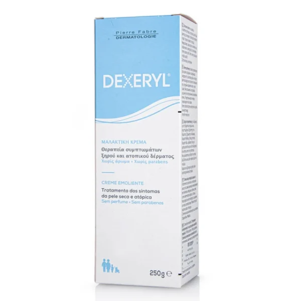 Dexeryl Emollient Cream Για Ξηρό Δέρμα, 250Gr