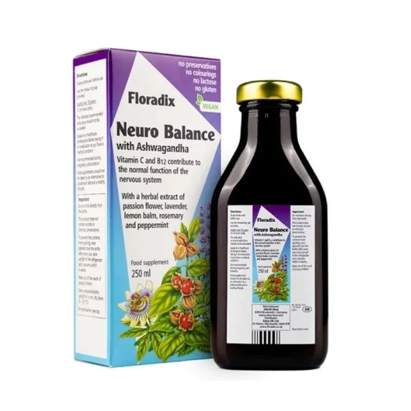 Floradix Neuro Balance Συμπλήρωμα Διατροφής Για Το Νευρικό Σύστημα, 250Ml