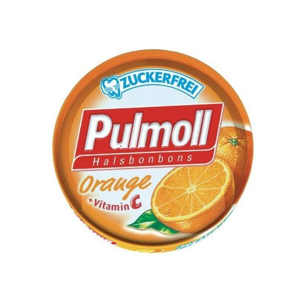 Pulmoll Καραμέλες Με Πορτοκάλι + Βιταμίνη C