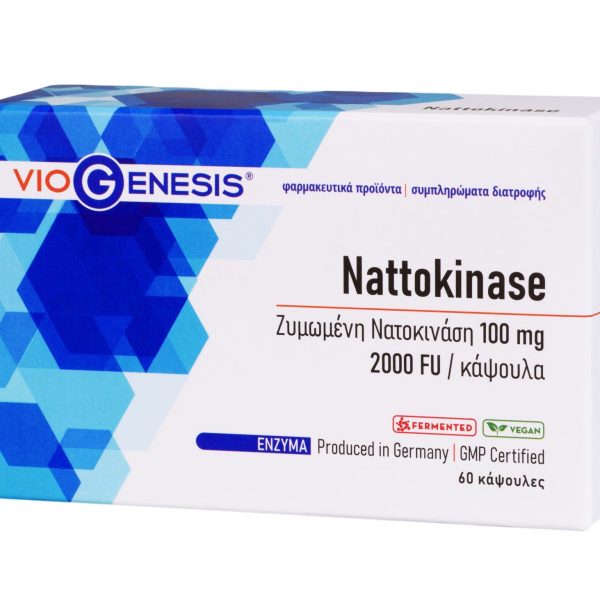 Viogenesis Nattokinase 100 Mg 60 Caps