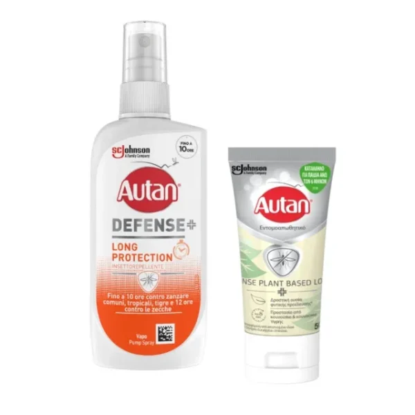 Autan Defense+ Εντομοαπωθητική Λοσιόν Σε Spray Long Protection Κατάλληλη Για Παιδιά 100Ml