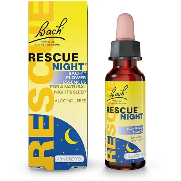 Power Health Dr. Bach Rescue Night Dropper Φυσικό Βοήθημα Σταγόνες Για Την Αϋπνία, 10Ml