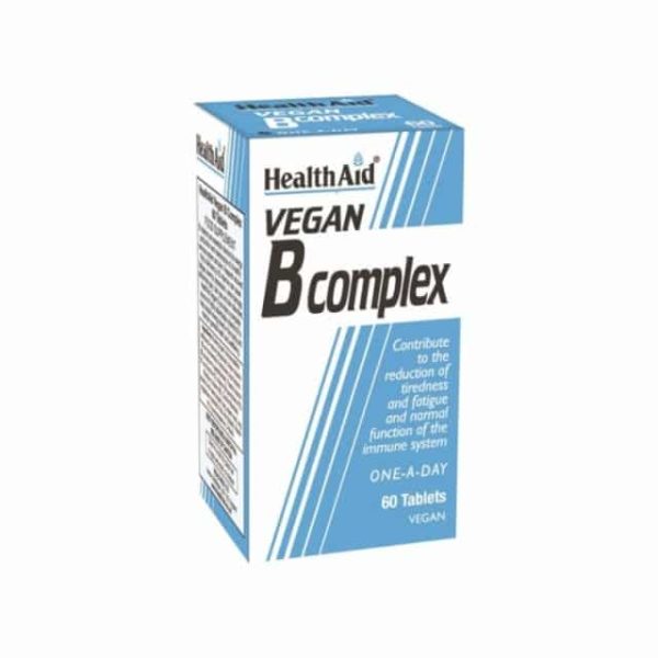 Health Aid Vegan B-Complex 60 Φυτικές Κάψουλες