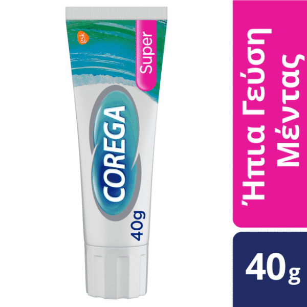 Corega 3D Hold Super Στερεωτική Κρέμα Οδοντοστοιχιών 40Gr