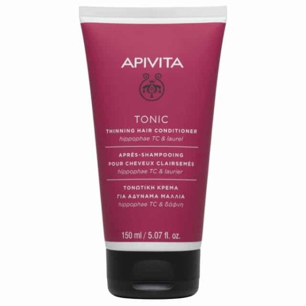 Apivita Tonic Conditioner For Thinning Hair Τονωτική Κρέμα Για Αδύναμα Μαλλιά, 150Ml