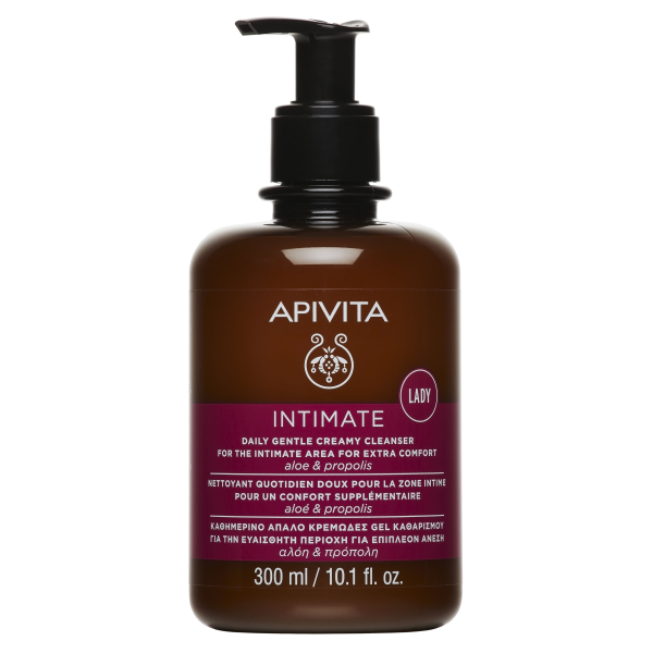 Apivita Intimate Lady Daily Gentle Creamy Cleanser 300ml
