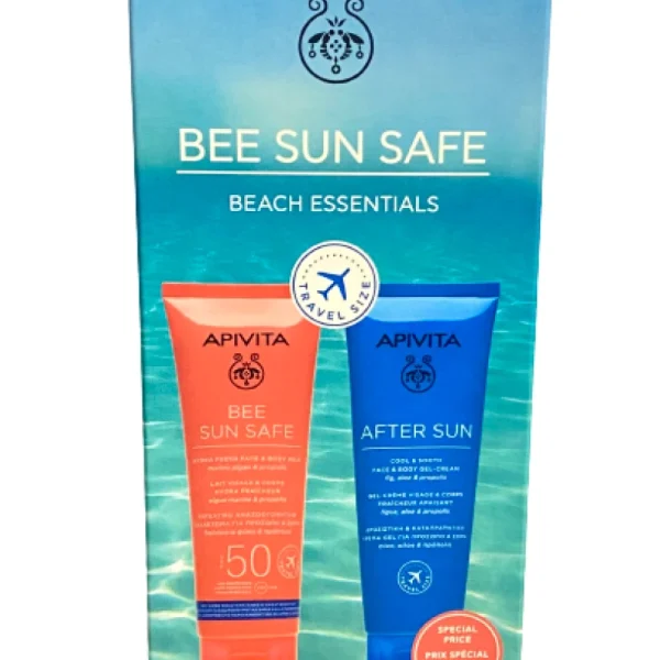 Apivita Promo Bee Sun Safe Spf50 Must-Haves Hydra Face & Body Milk 100Ml & After Sun 100Ml