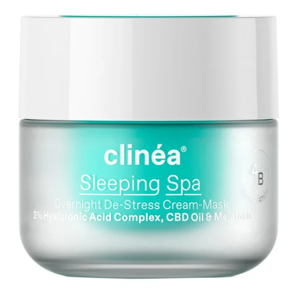 Clinea Sleeping Spa 50Ml - Κρέμα-Μάσκα De-Stress Nυκτός