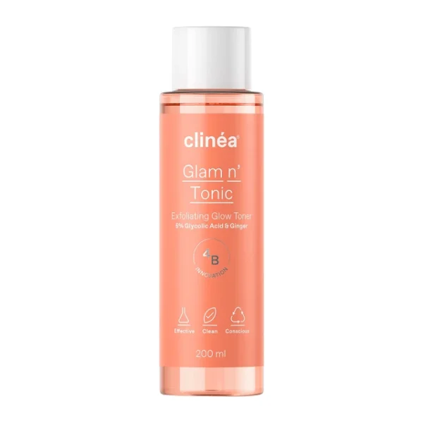 Clinea Glam N Tonic 200Ml - Απολεπιστική Τονωτική Λοσιόν