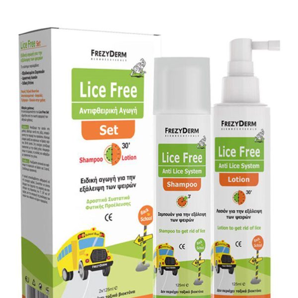 Frezyderm Lice Free Set 2x125ml