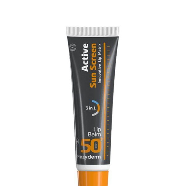 Frezyderm Active Sun Screen Lip Balm Spf50+ 15ml