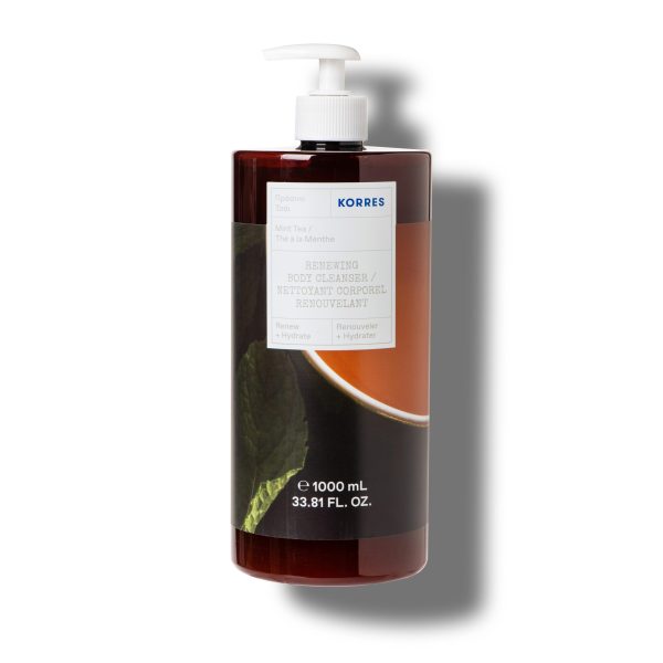 Korres Mint Tea Renewing Body Cleanser 1000ml