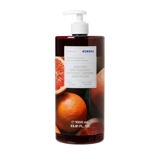 Korres Renewing Body Cleanser Grapefruit 1000ml