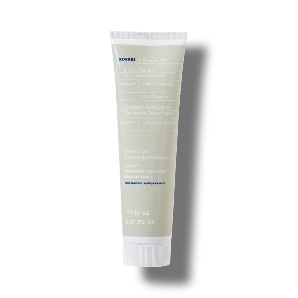 Korres Olympus Tea Detox Toning Emulsion Cleanser 3 in 1, 150ml