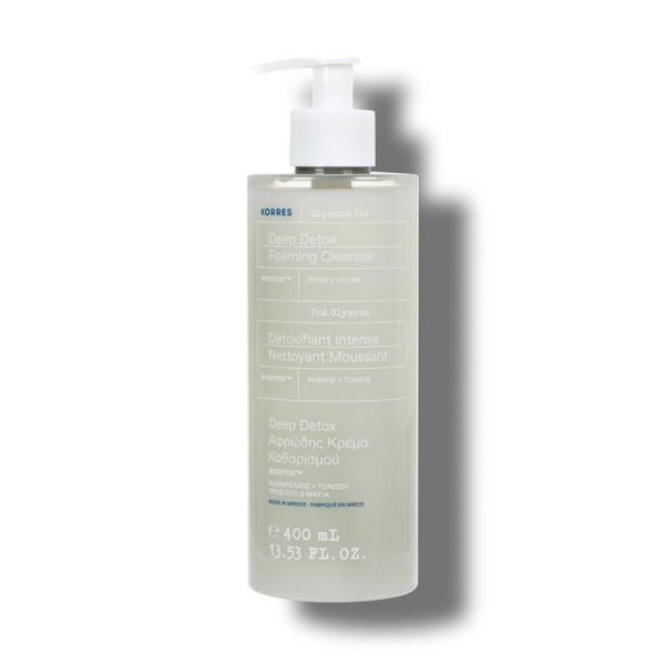 Korres Τσαϊ Του Ολύμπου Deep Detox Foaming Cleanser 400Ml