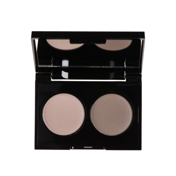Korres Volcanic Minerals Velvet Dual Παλέτα Σκιών - Grey Taupe 38, 3G