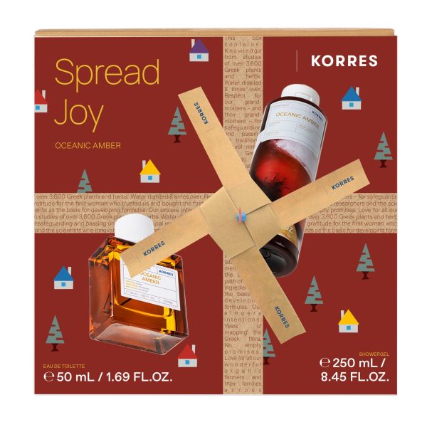 Korres Promo Oceanic Amber Σετ Eau de Toilette Άρωμα 50ml & Αφρόλουτρο 250ml