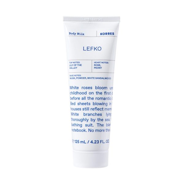Korres Body Milk Lefko 125ml
