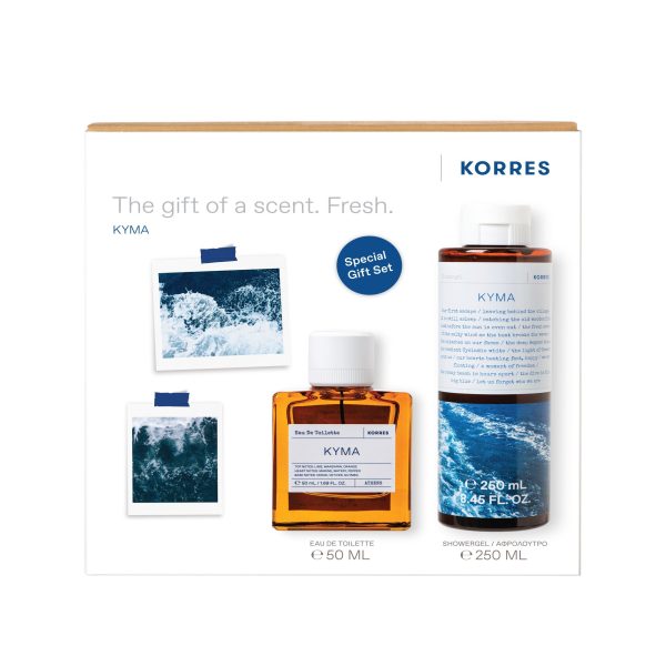 Korres Πακέτο Προσφοράς Κύμα Eau De Toilette 50ml & Shower Gel 250ml