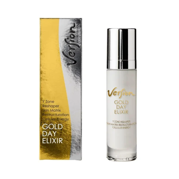 Version Gold Day Elixir, Αντιρυτιδικη Κρεμα Προσωπου Απο Χρυσο 50Ml