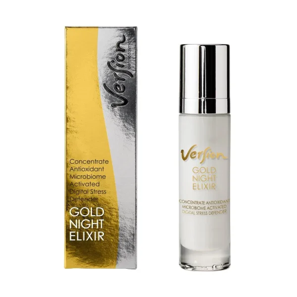 Version Gold Night Elixir Κρέμα Νυκτός Για Αναπλήρωση & Αναγέννηση Της Επιδερμίδας, 50Ml
