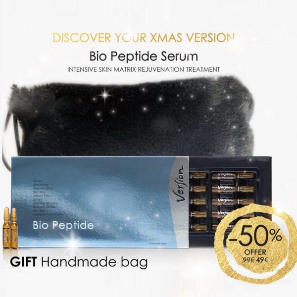 Version Set Bio Peptide Serum 15X2,5Ml (Εντατική Θεραπεία Αναδόμησης Με Δωρο Τσαντάκι)