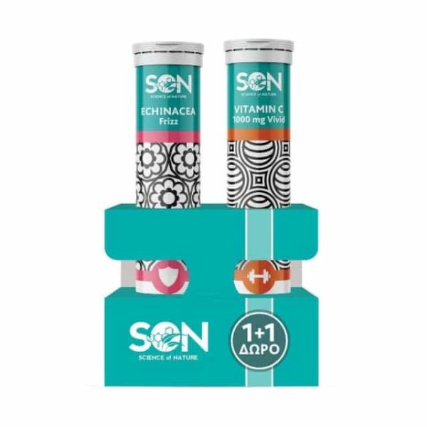 Science Of Nature Promo Echinacea & Vitamin C 2 X 20 Αναβράζοντα Δισκία