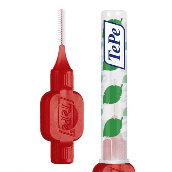 Tepe Interdental Brushes, Μεσοδόντια Βουρτσάκια Κόκκινο Μέγεθος 2, 0,5 Mm 8Τμχ