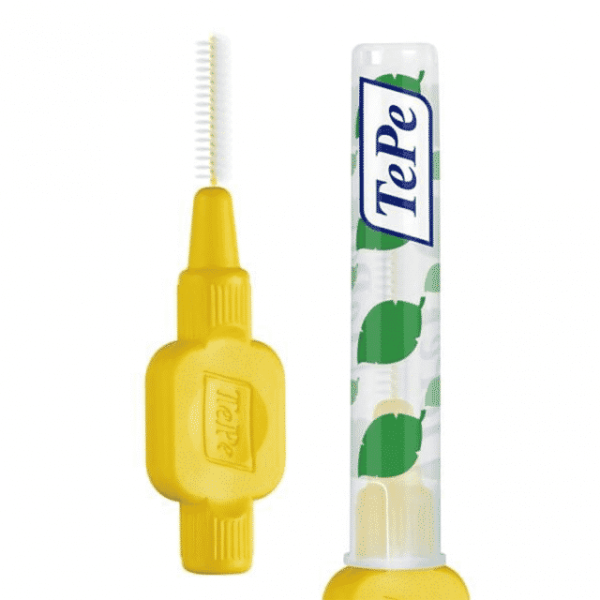 Tepe Interdental Brushes, Μεσοδόντια Βουρτσάκια Κίτρινο Μέγεθος 4, 0.7 Mm 8Τμχ