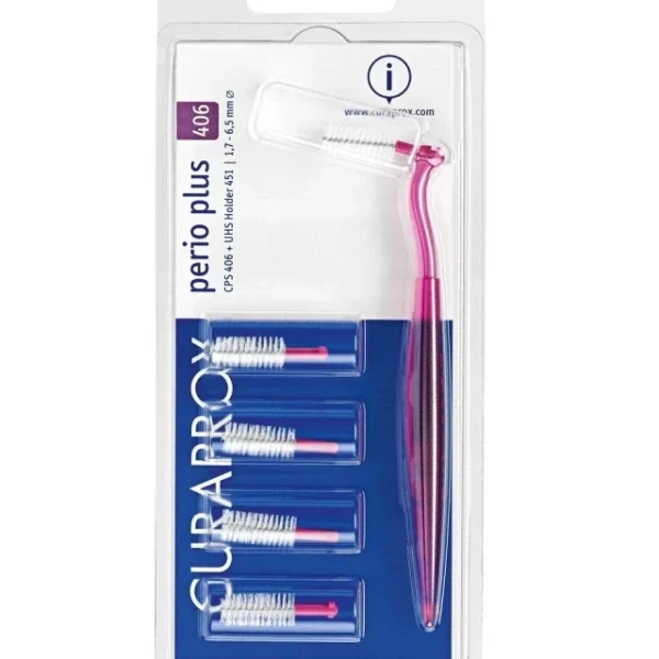 Curaprox Cps 406 Perio Plus Φούξια 5Τεμ Μεσοδόντια Βουρτσάκια
