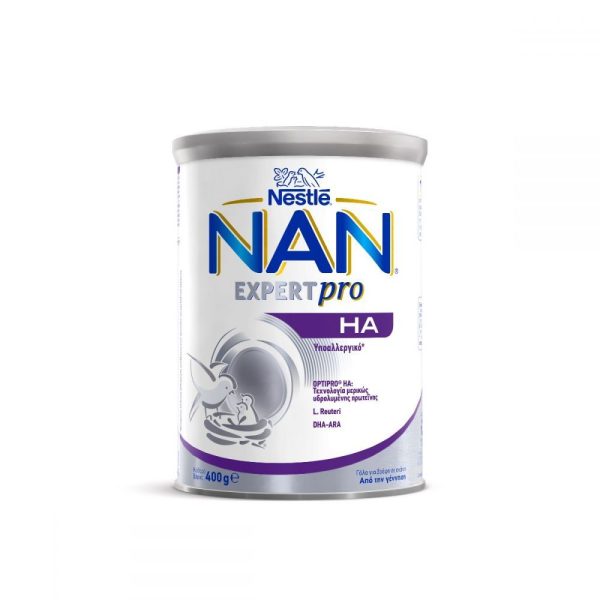 Nestle Nan Expert Pro Ha Υποαλλεργικό Γάλα Για Βρέφη Σε Σκόνη Από Την Γέννηση 400G