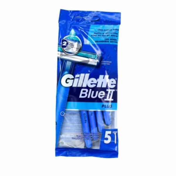 Gillette Blue Ii Plus Sensitive Skin 1X5