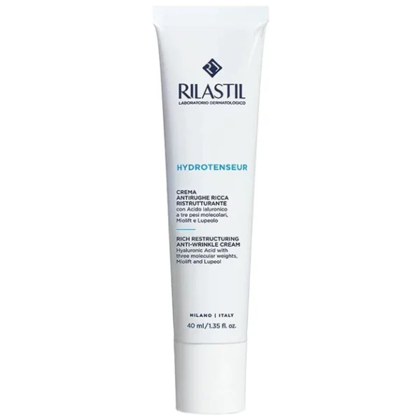 Rilastil Hydrotenseur Rich Restructuring Anti-Wrinkle Cream Αντιρυτιδική Κρέμα Προσώπου, 40Ml