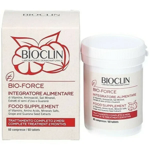 Bioclin Bio-Force Food Supplement for Hair 60tabs