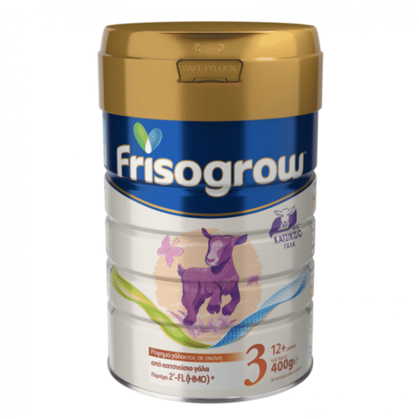 Frisogrow No3 Ρόφημα Γάλακτος Σε Σκόνη Από Κατσικίσιο Γάλα Για Παιδιά Από 12+ Μηνών 400Gr