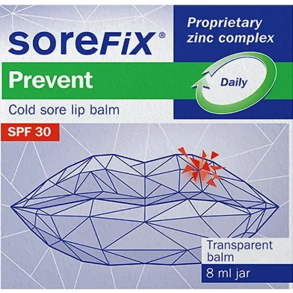 SoreFix Prevent Lip Balm Spf30, 8ml