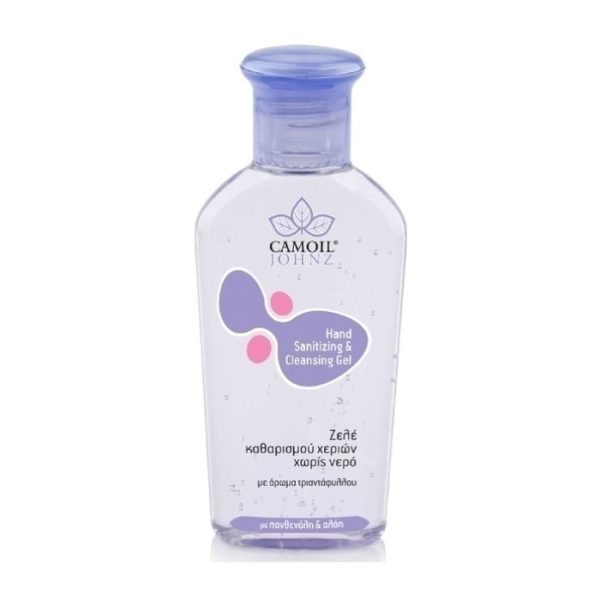 ZARBIS Camoil Aντισηπτικό Gel Χεριών με Άρωμα Τριαντάφυλλο 80ml