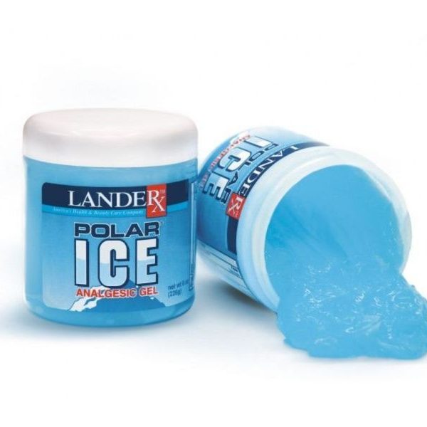 Lander Polar Ice Gel Μπλε Ζελέ Για Τους Πόνους, 227 gr