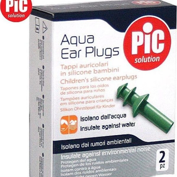 Pic Solution Aqua Παιδικές Ωτοασπίδες Σιλικόνης για Κολύμβηση 2τμχ
