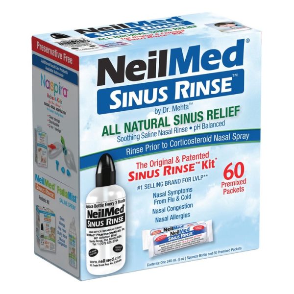 NeilMed The Original Sinus Rinse kit + 60 φακελάκια