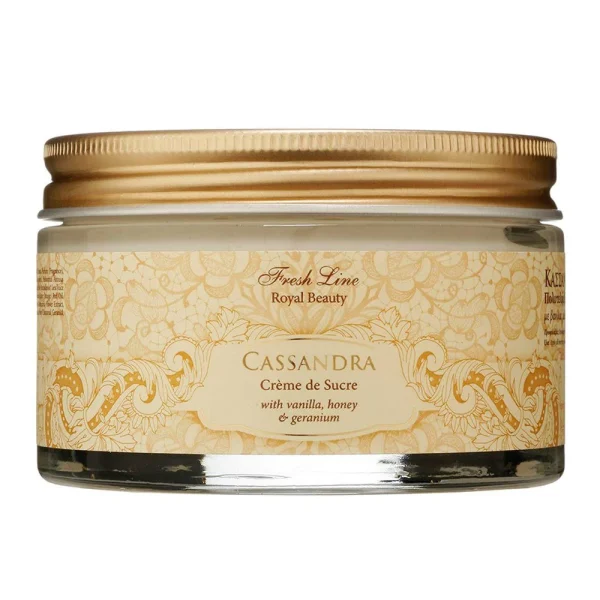 Fresh Line Cassandra Κασσάνδρα Ενυδατική Κρέμα Σώματος με Βανίλια, Μέλι & Γεράνι 200ml