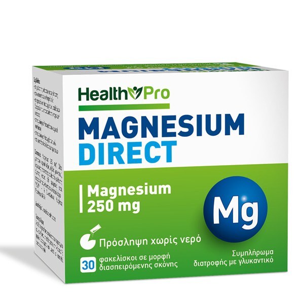 Health Pro Magnesium Direct 250mg 30sachets