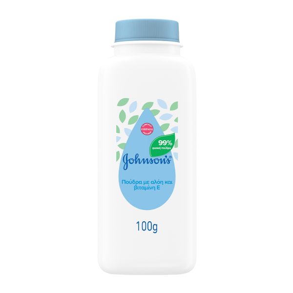 Johnson's Aloe and Vitamin E Powder 100g